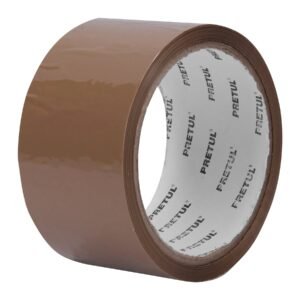 Cinta negra para ducto 50m x 48mm, espesor 0.19mm, Truper, Cintas